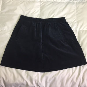 Host Pick! - J Crew Navy Blue Corduroy Skirt with Pockets